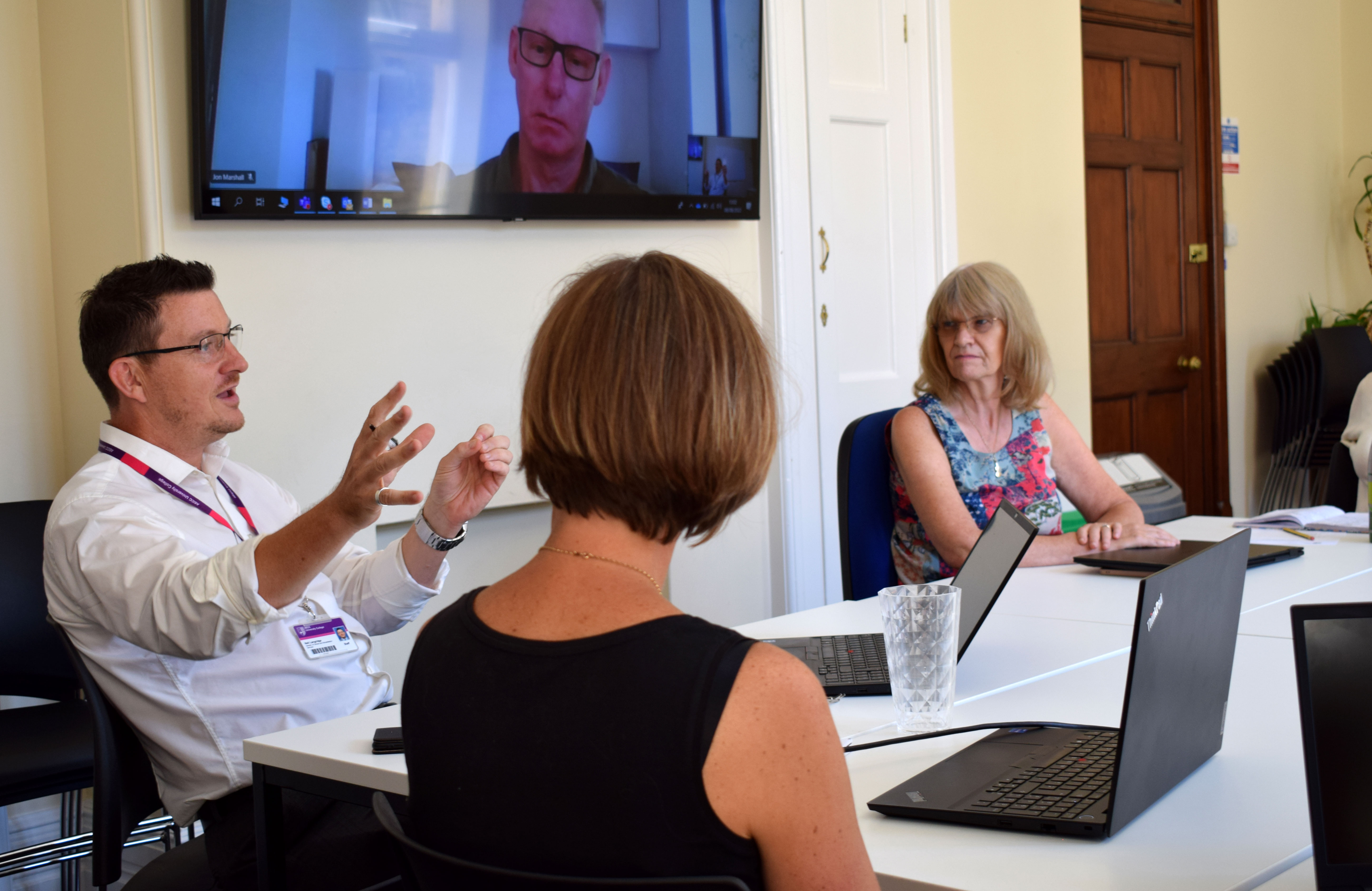 SPaCE Team in a meeting