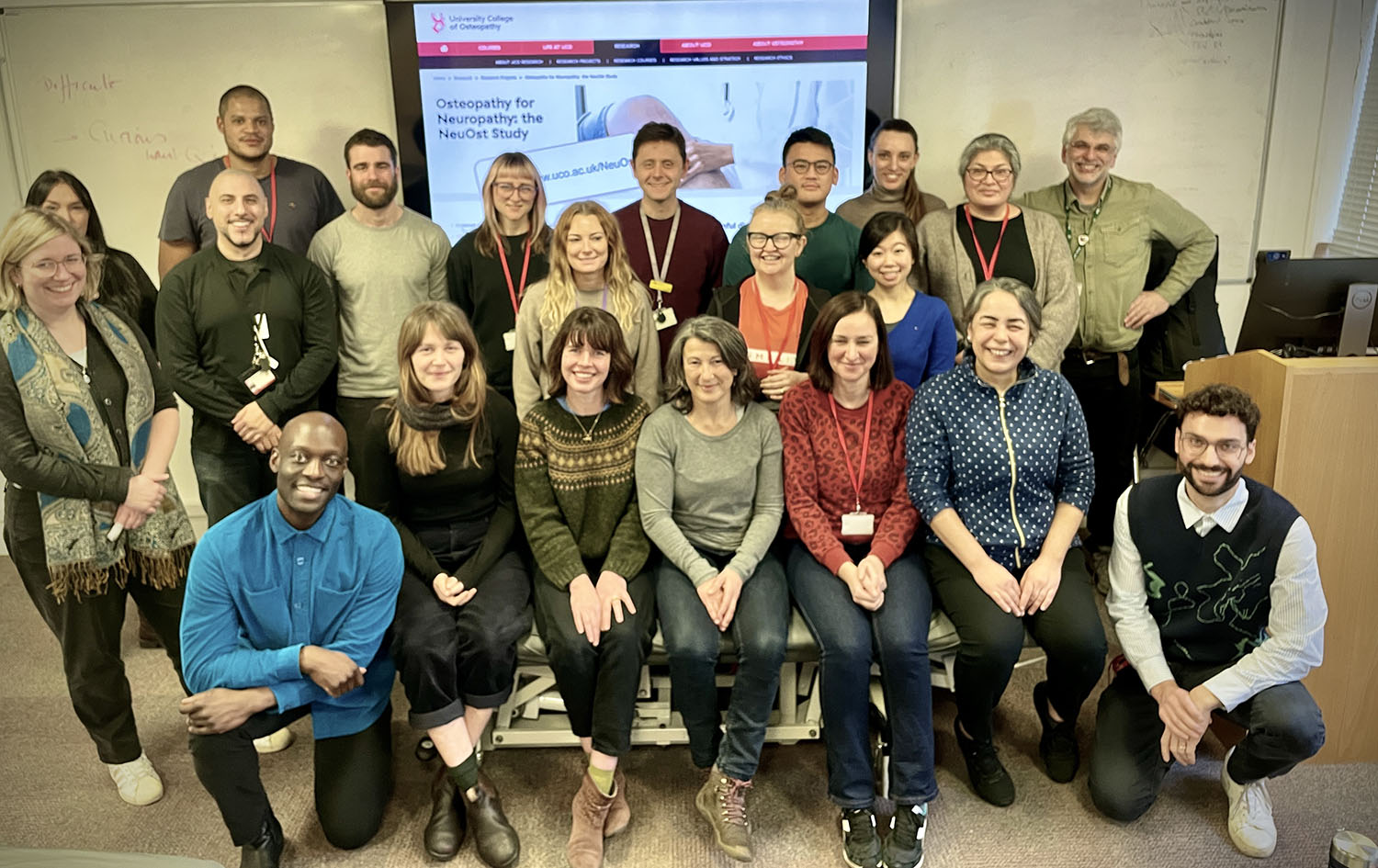 group of staff together