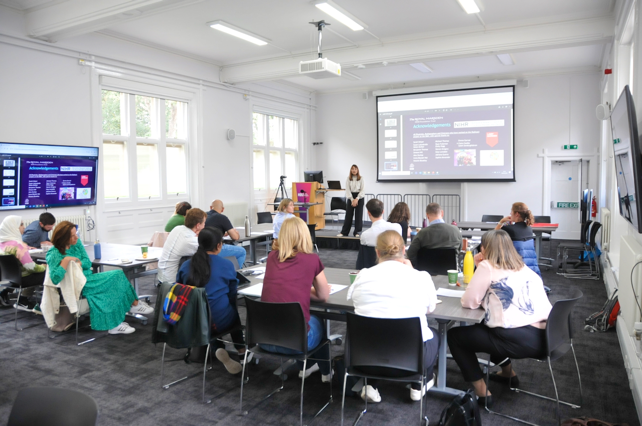 Radiotherapy professionals attending the Online Adaptive Radiotherapy CPD day at HSU’s Bournemouth Campus.